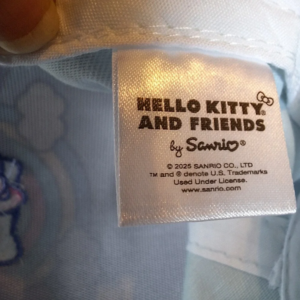 2025 Hello Kitty & Friends Rainbow Glitter Brim SnapBack Hat Kuromi My Melody
